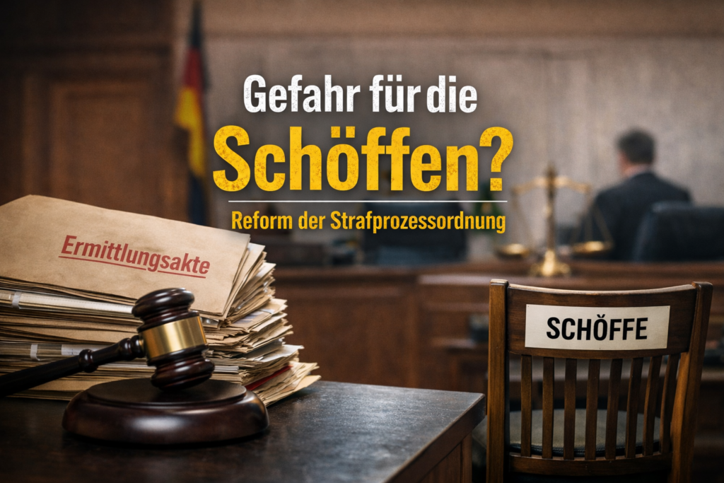 Reform der Strafprozessordnung: Gefahr für das Schöffensystem?